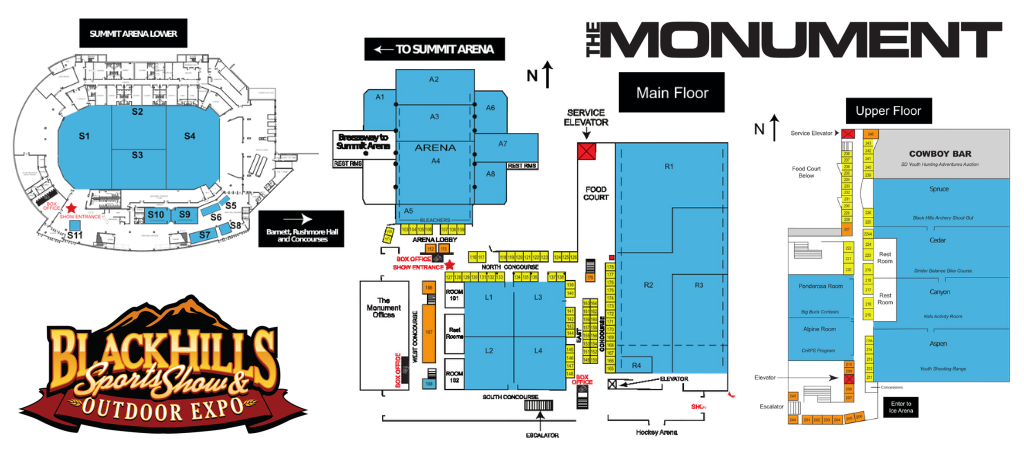 Home Black Hills Sports Show   BHSS 2024 Combined Map 